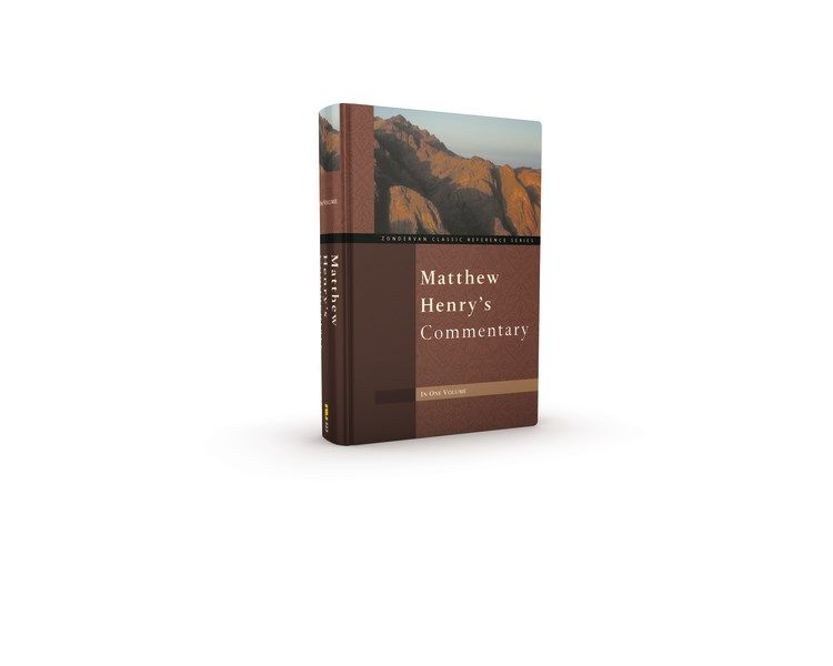 Matthew Henry's Commentary | Christian Outlet