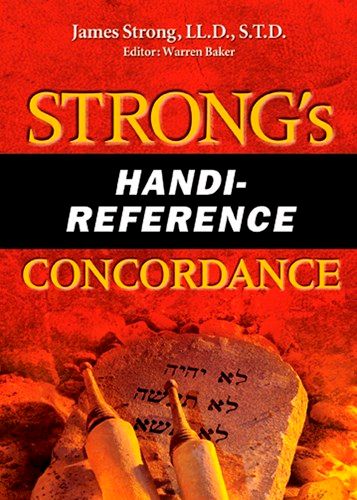 Strong's Handi-Reference Concordance | Jesus Book and Gift Store