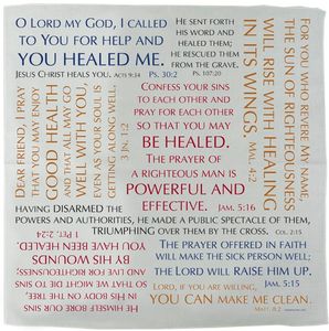 Prayer Cloth Healing Verses | Kregel Parable Christian Stores