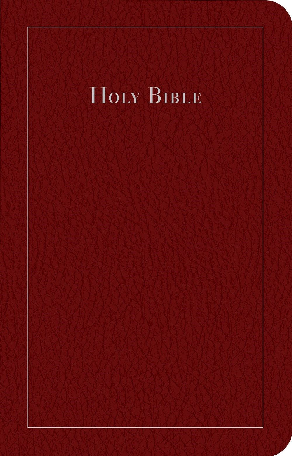 CEB Common English Bible Thinline, Bonded Leather Burgundy