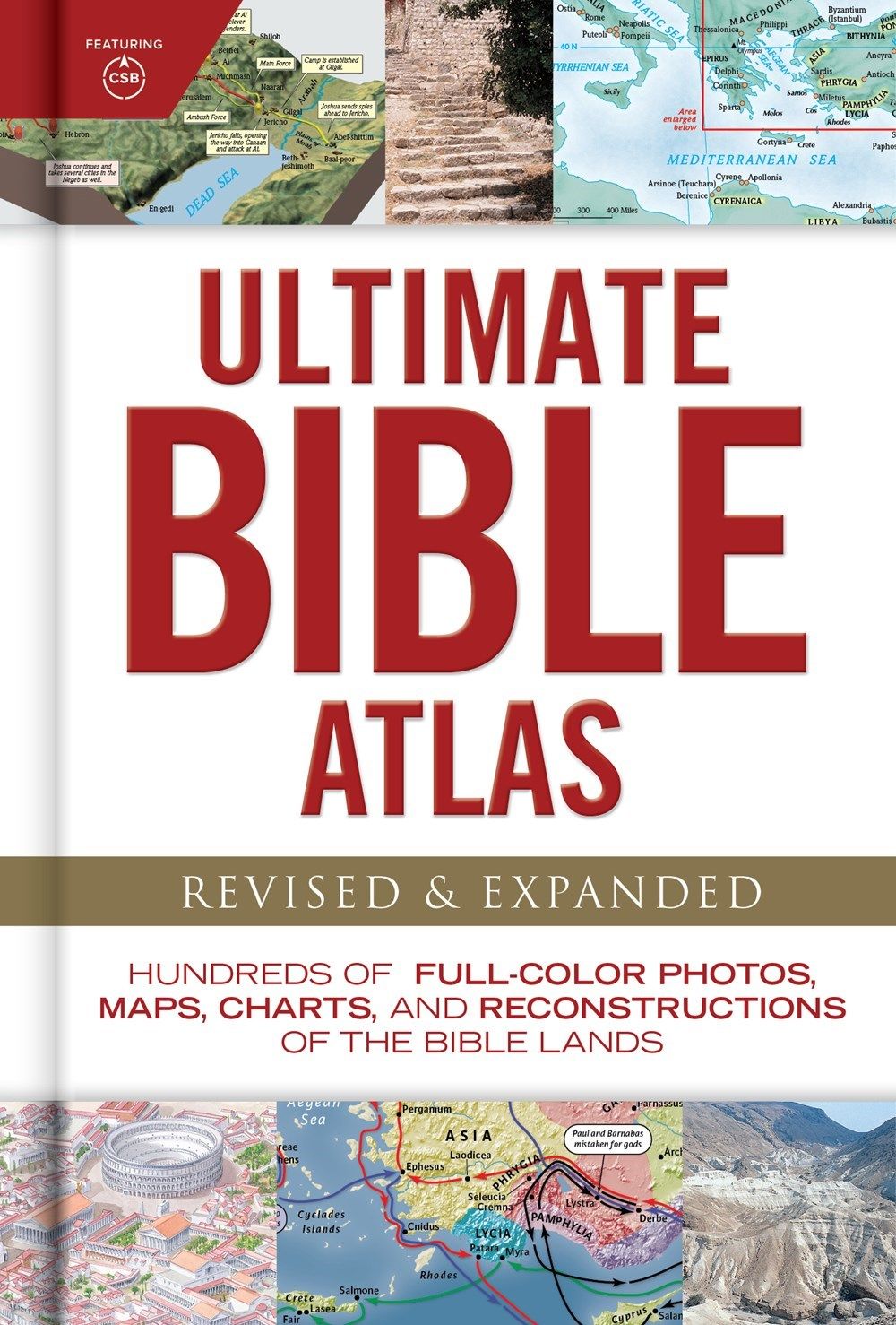 Bable Mapa Ultimate Bible Atlas: Hundreds of Full-Color Photos, Maps, Charts, and ...