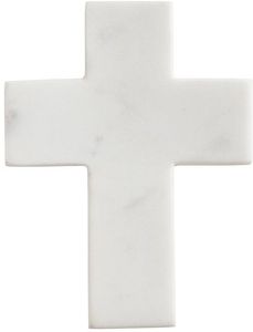 Marble Cross-White (6