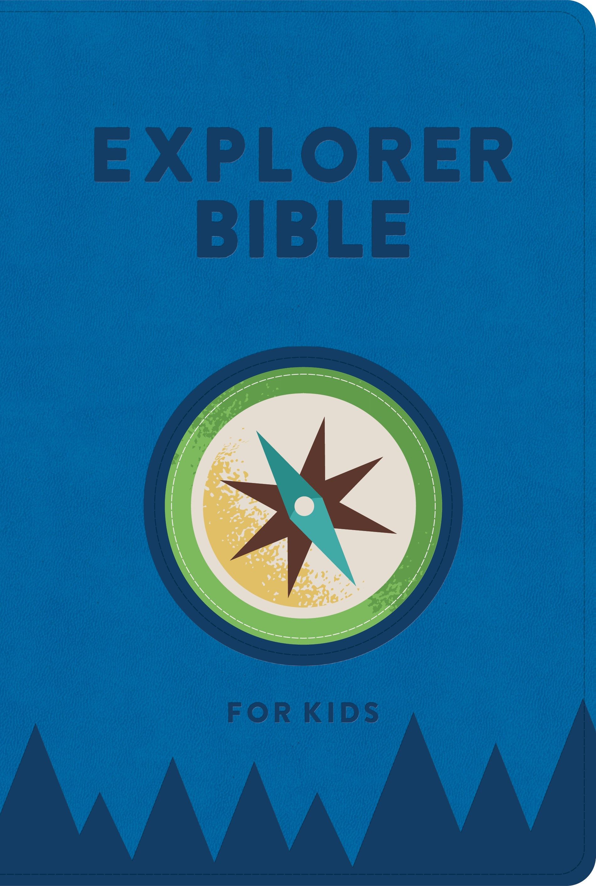 KJV Explorer Bible for Kids, Royal Blue Leathertouch, Indexed: Placing ...