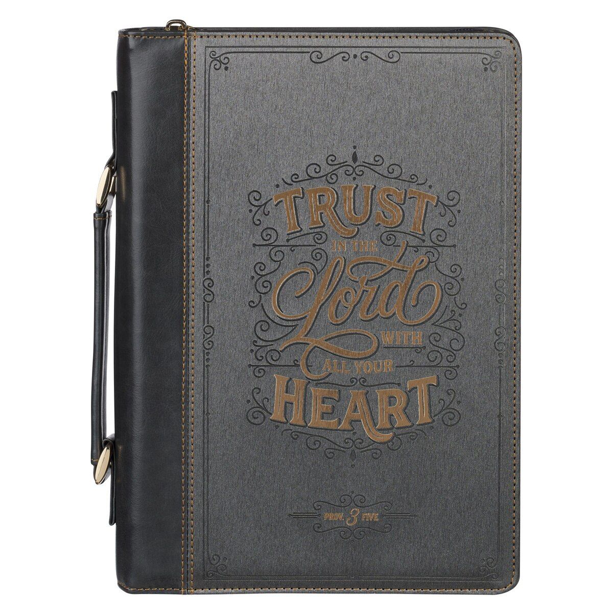 Christian Art Gifts Premium Vegan Leather Inspirational Bible