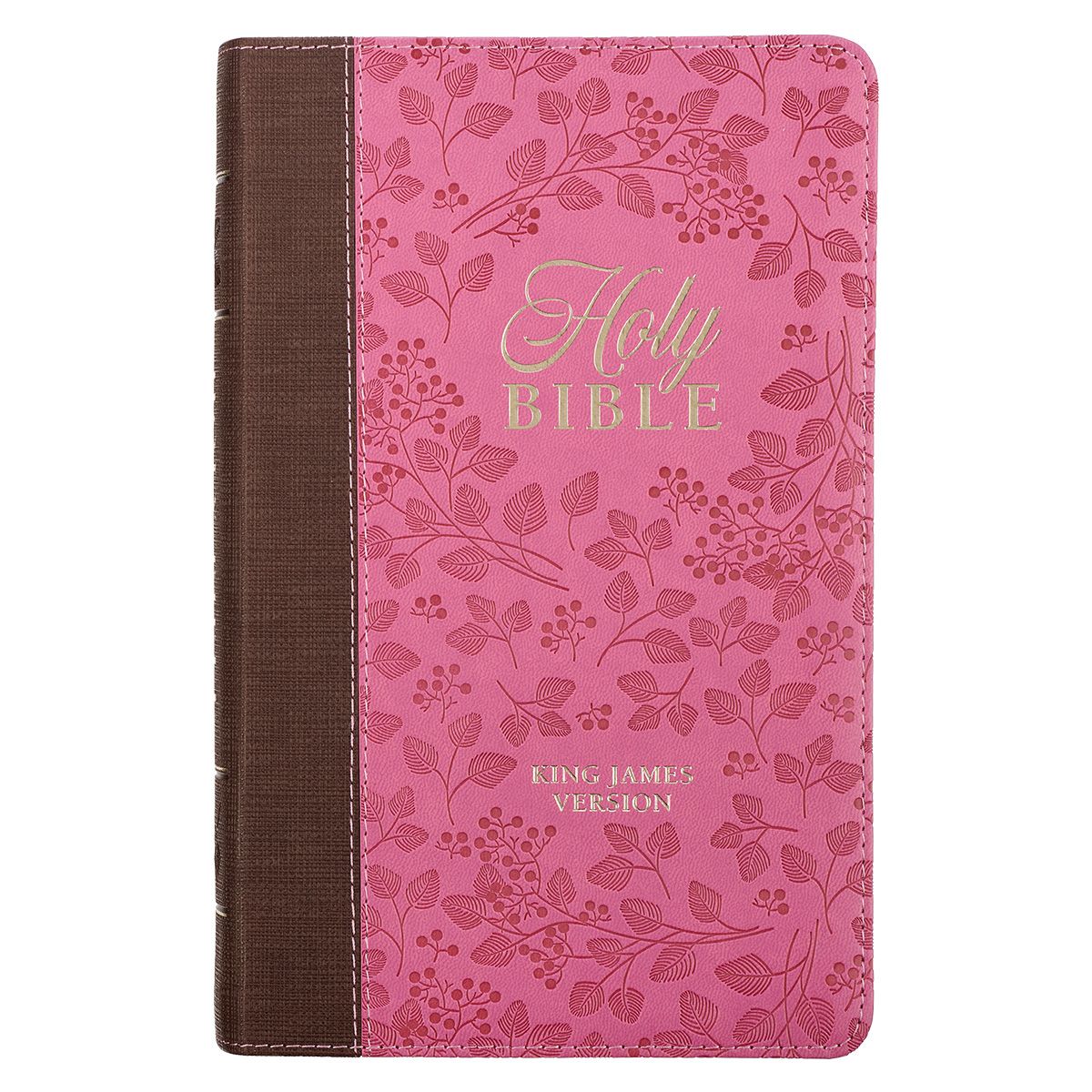 KJV Holy Bible, Giant Print Standard Size Faux Leather Red Letter ...
