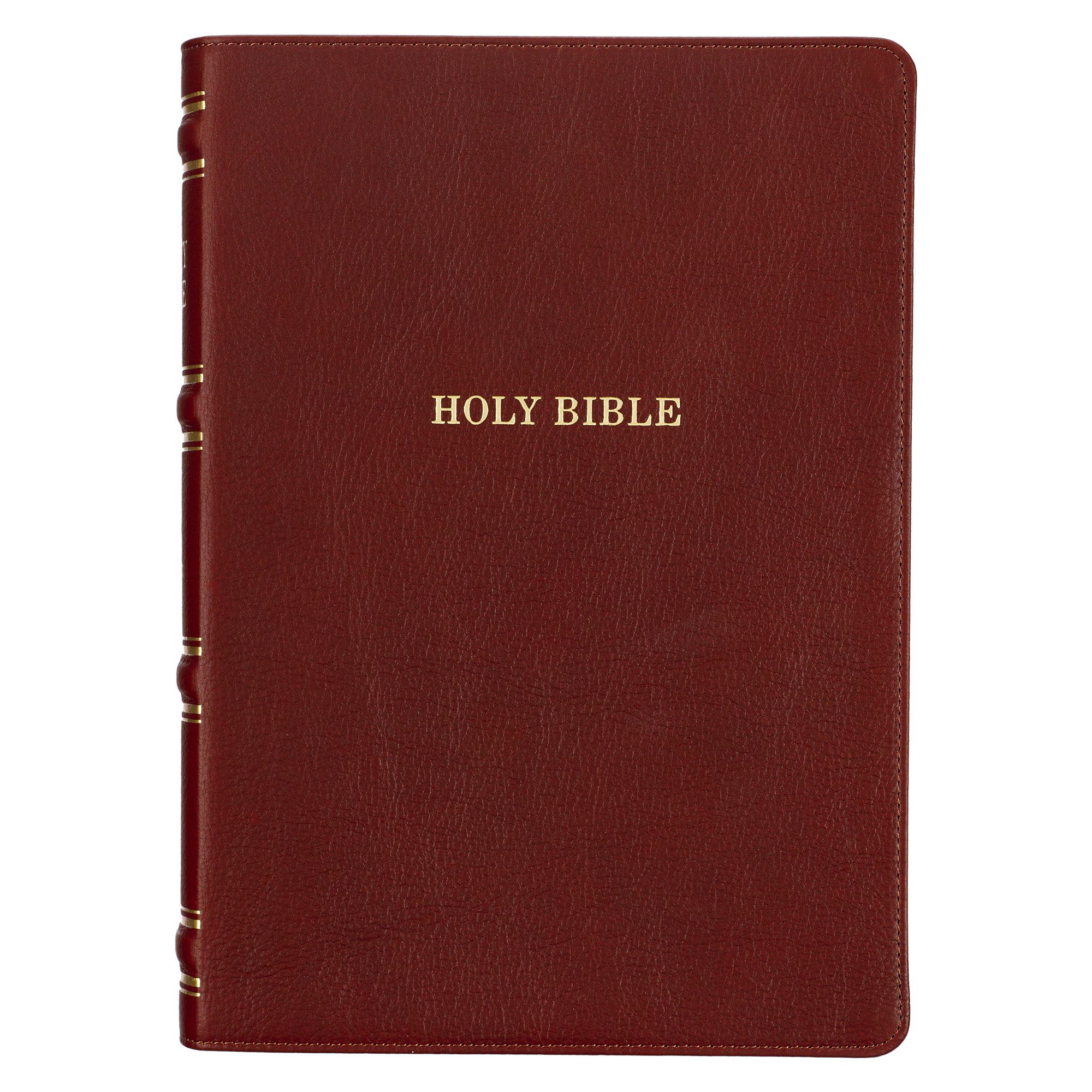 KJV Study Bible, Standard Print Premium Full Grain Leather - Thumb