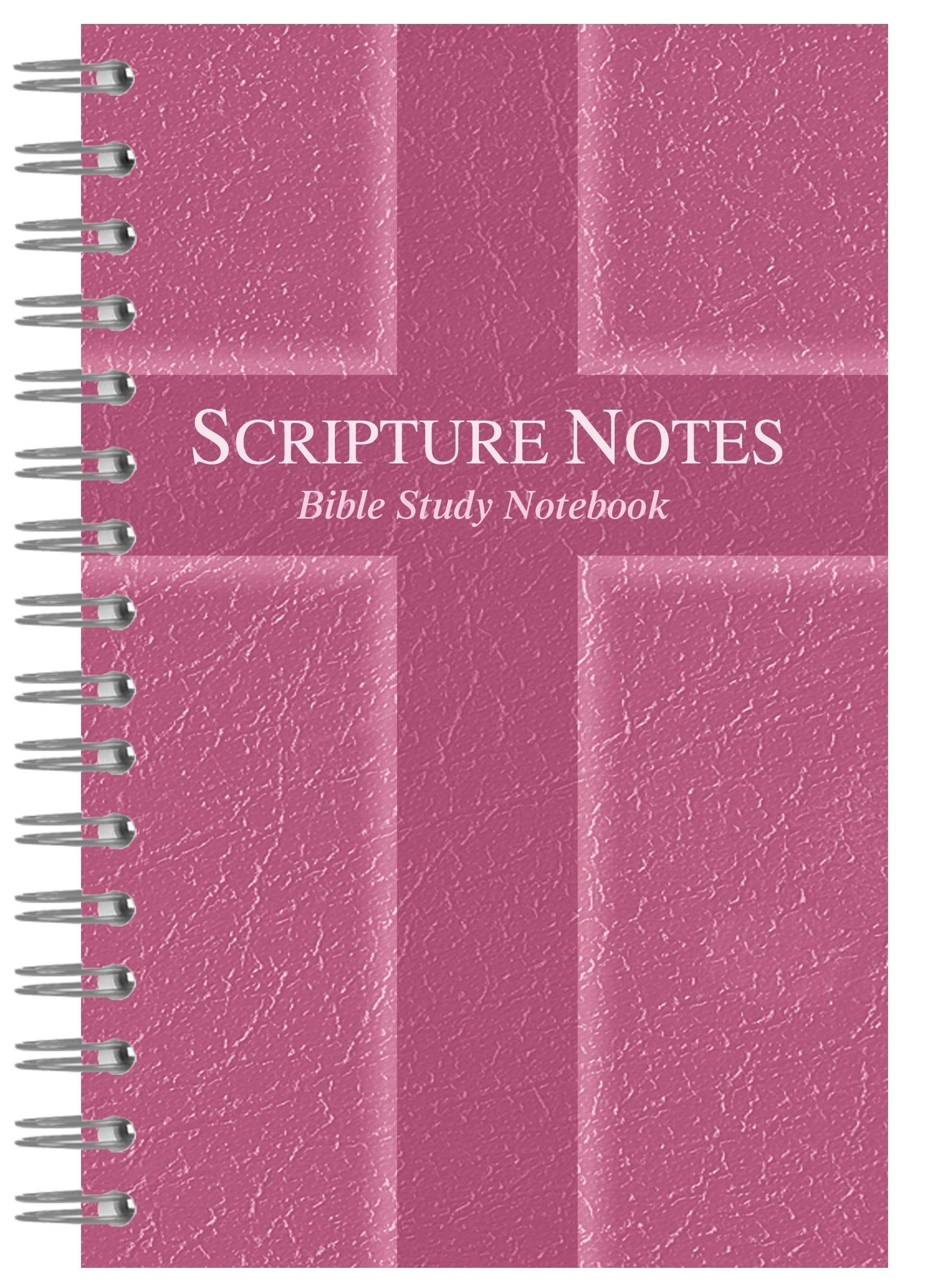 Scripture Notes Bible Study Notebook-Rose | The Heritage House ...