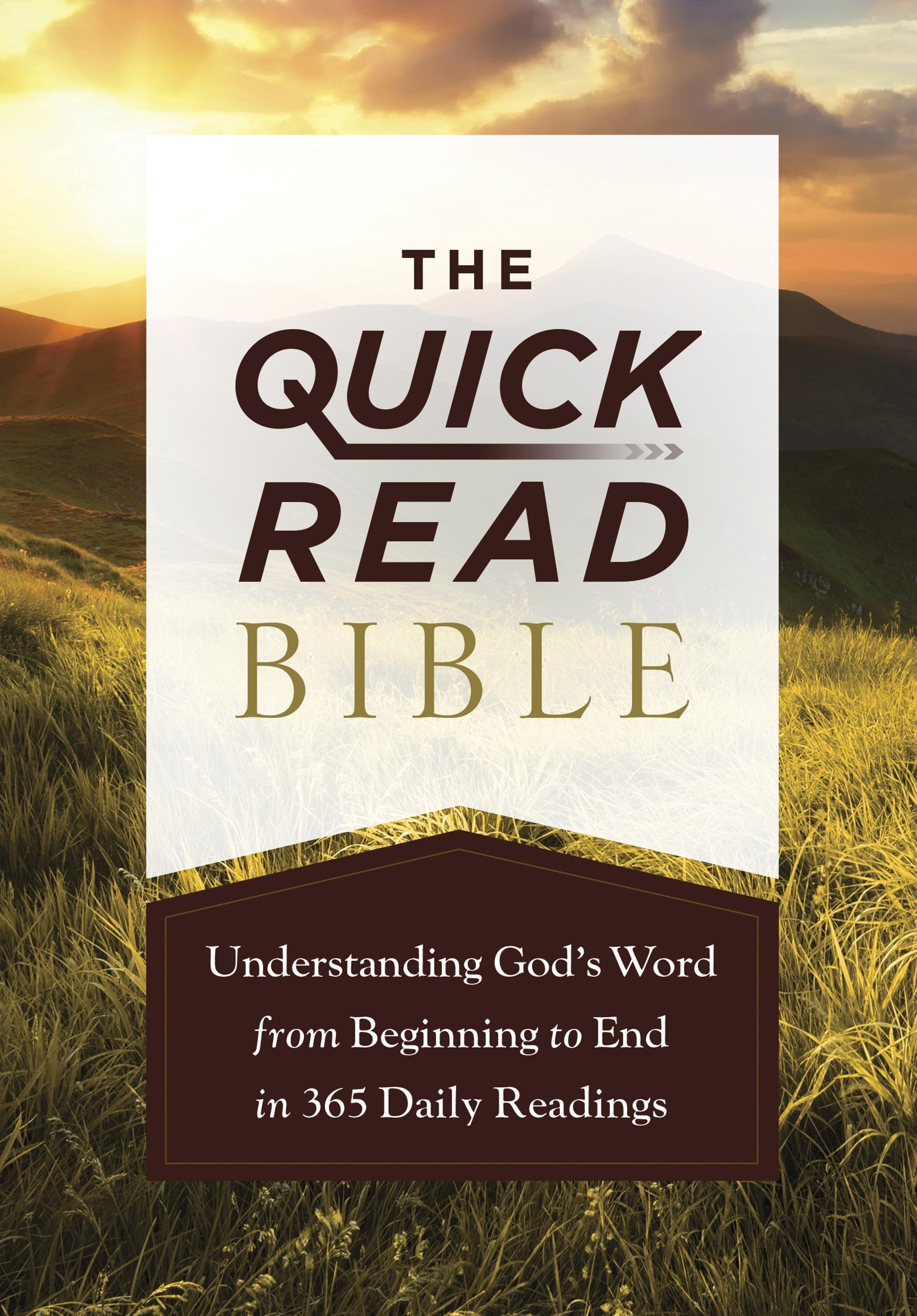 The Quick-Read Bible: Understanding God's Word from Beginning to End in ...