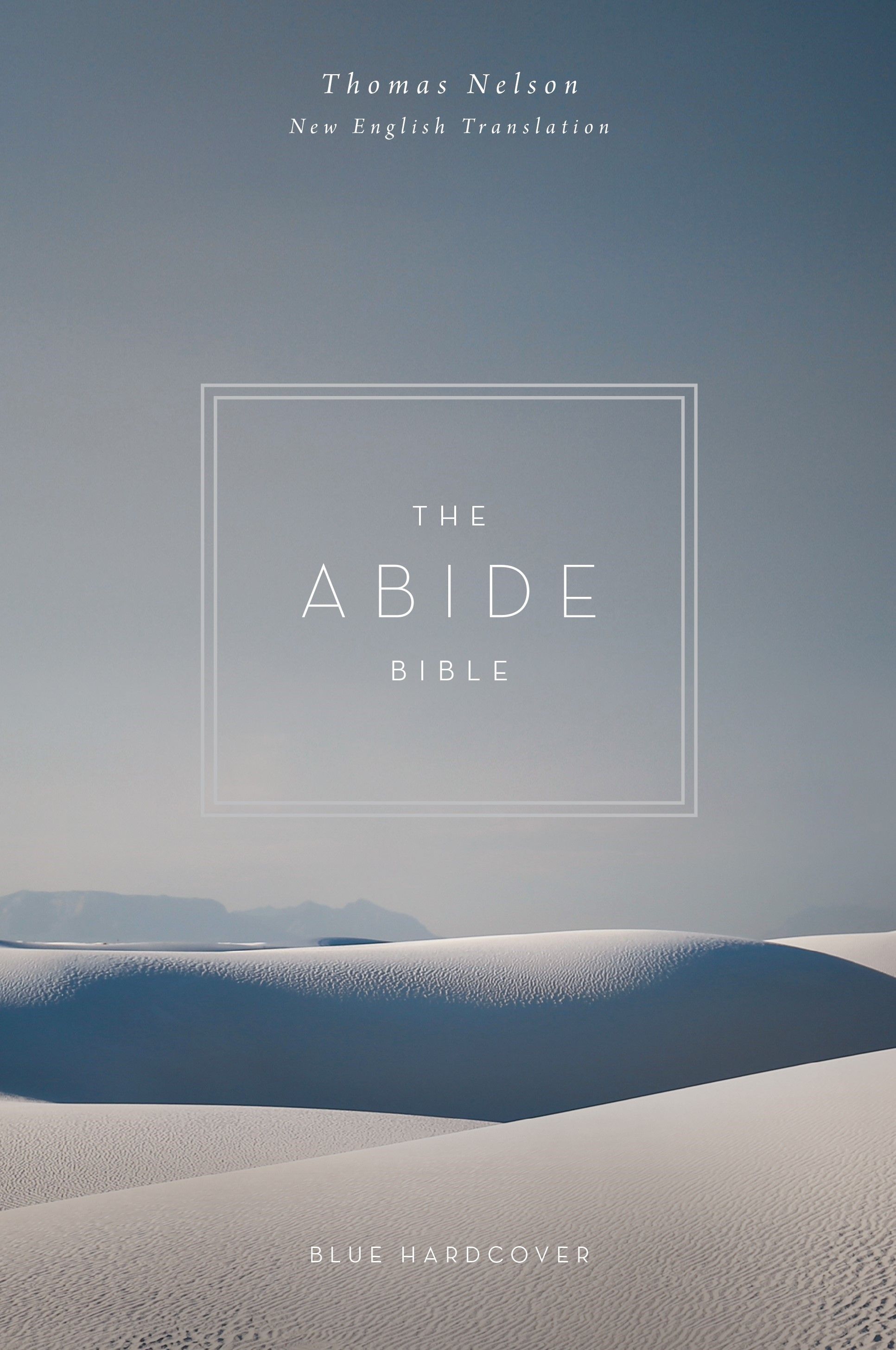 The Net, Abide Bible, Cloth Over Board, Blue, Comfort Print