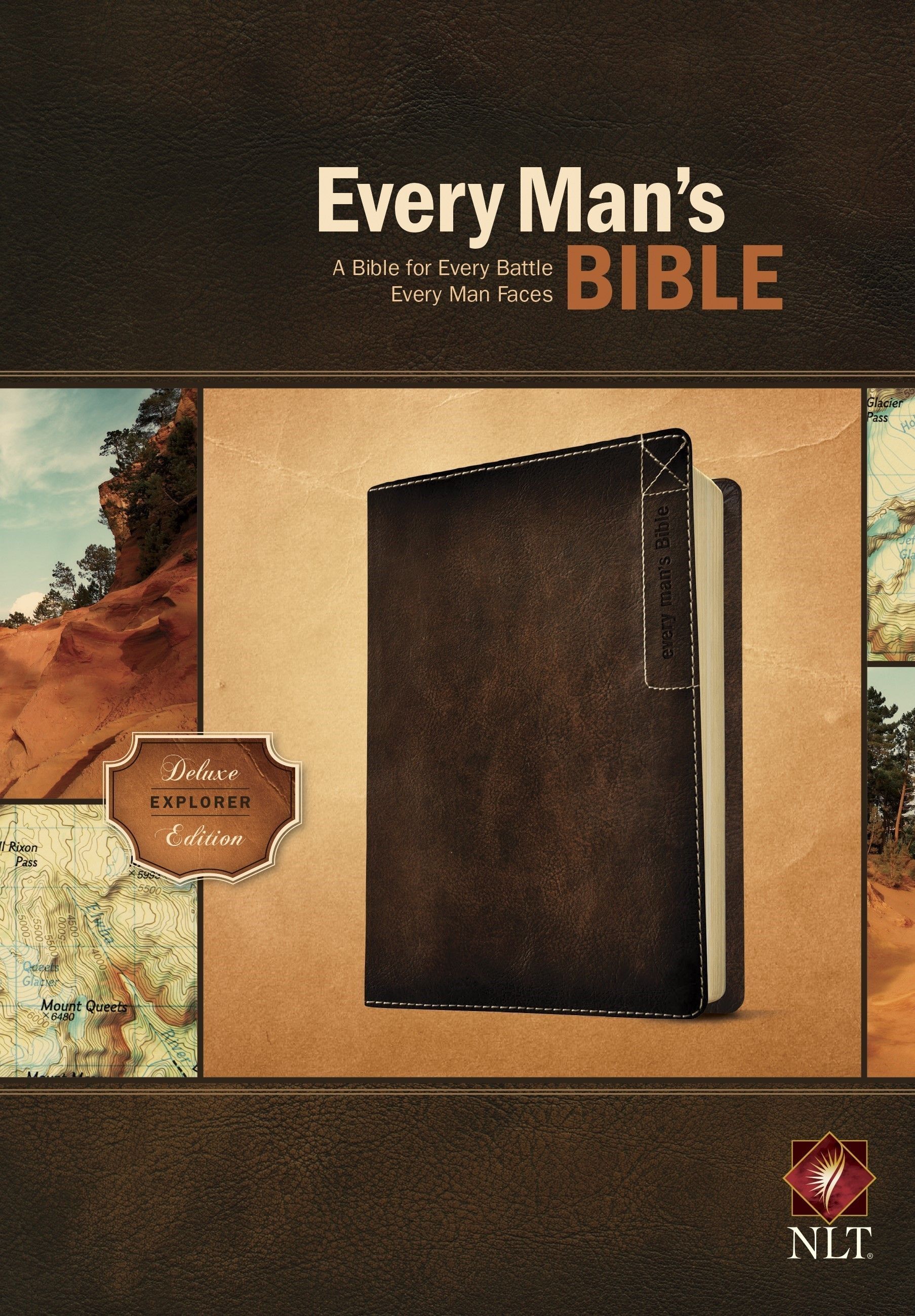 MS Bibleセット Every Man's Bible-NLT Deluxe Explorer | Christ Centered Life Store