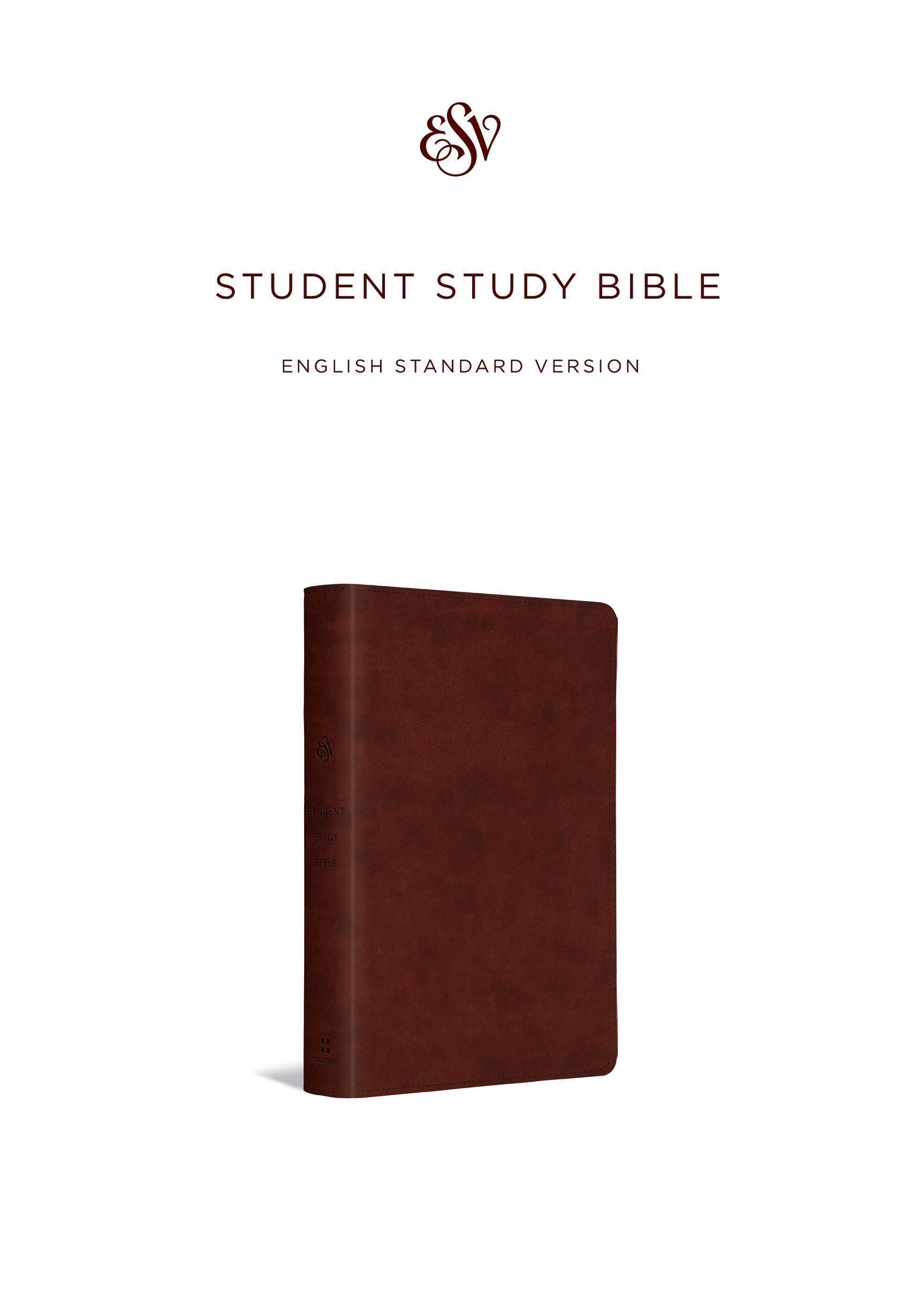 Personalized Bible, ESV Student Study Bible, Turquoise TruTone, ISBN store 9781433556241