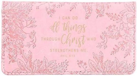 Checkbook Cover I Can Do All Phil 4:13