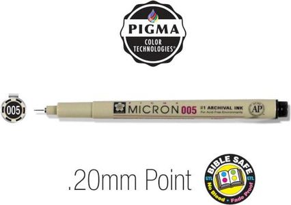 PIGMA Micron 005 Bible Study Pen ()