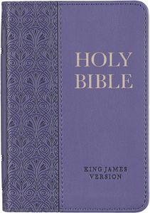Bible Case - I Know the Plans - LuxLeather, Navy - size: Large