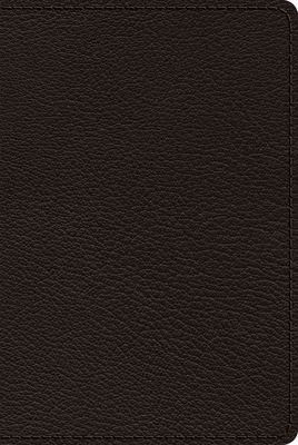 ESV Heirloom Bible Omega Edition Goatskin Black Faith