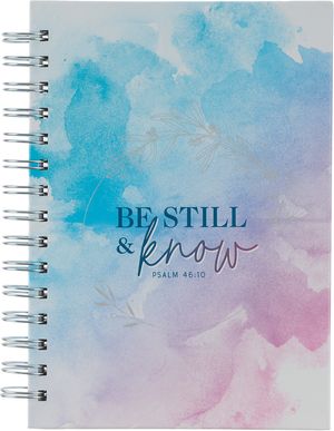 Watercolor Book, Spiral-Bound Hardcover, Pink, 9 x 12