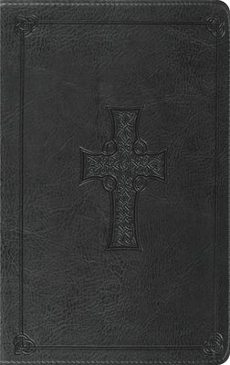 Red Letter Charcoal ESV Thinline Bible: English Standard Version Crown Design Thinline Trutone 