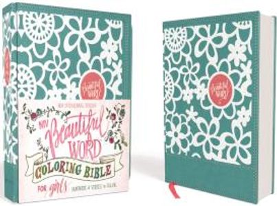 NIV, Beautiful Word Coloring Bible for Girls Pencil/Sticker Gift