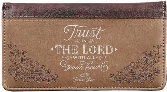 Checkbook Cover Lord Is My Strength & My Song Psalm 118:14