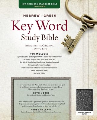 Hebrew-Greek Key Word Study Bible-Nasb | The Olive Branch