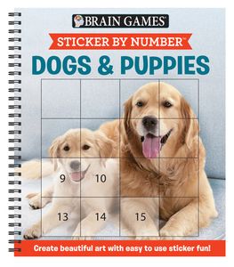 Brain Games - Sticker by Number: Mosaic Animals (28 Images to Sticker) [Book]