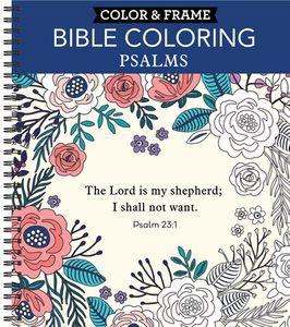 Large Print Easy Color & Frame - Stress Free (Adult Coloring Book) - by New  Seasons & Publications International Ltd (Spiral Bound)