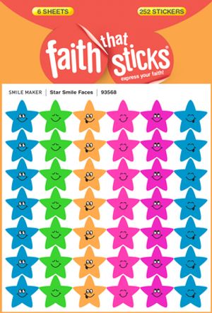 Sticker-Childrens Bible Micro-Mini Stickers - 6 sheets