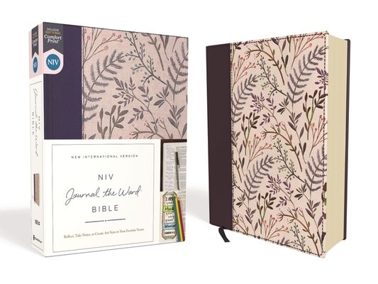 Niv, Journal The Word Bible, Cloth Over Board, Pink Floral, Red Letter  Edition, Comfort Print: Reflect, Take Notes, Or Create Art Next To Your  Favorit | Born Again Bookstore