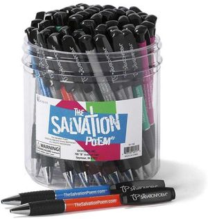 Salvation Poem Pen  Christian Book & Gift Shop