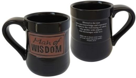 Man of Strength Stoneware Mug, 20 Ounces