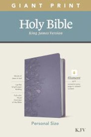 KJV Giant-Print Personal-Size Bible, Filament Enabled Edition - Bible  Buying Guide