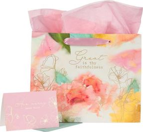 Dayspring Gift Bag-Specialty-True Love Is A Gift-James 1:17-Large