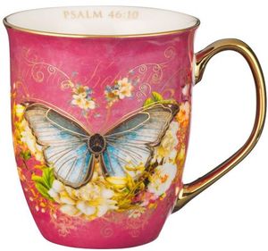 Christian Art Gifts Large Ceramic Bible Verse Coffee & Tea Mug for