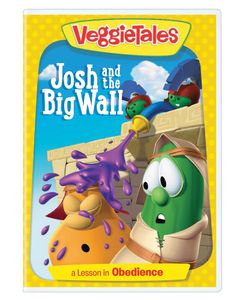 veggietales josh and the big wall vhs