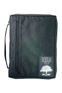 Purpose Driven Life Bible Cover Black Canvas Large