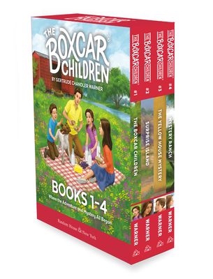 The Boxcar children 50冊セット英語 The Boxcar Children Mysteries Boxed Set 1-4: The Boxcar Children